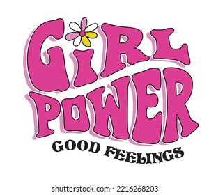 GIRL POWER,   GRAPHIC T SHIRT VECTOR DESIGNS AND OTHER USES.