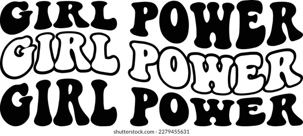 Girl Power print ready design