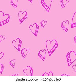 Girl Power Seamless Pattern 