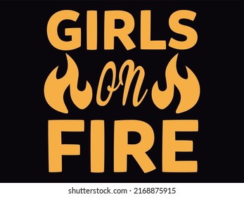 Girl power t-shirt design vector file