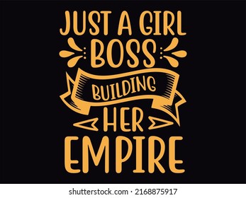 Girl power t-shirt design vector file