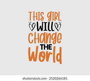 Girl Power Vector T-shirt Design, Quotes Cut Files for Cricut Silhouette