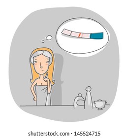 girl pregnancy test