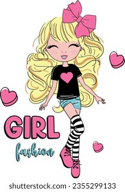 GIRL PRINCESS FASHION LOVE CUTE