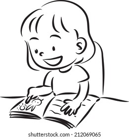 girl reading