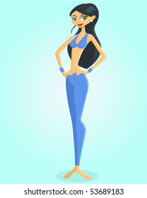 Girl Ready for Workout