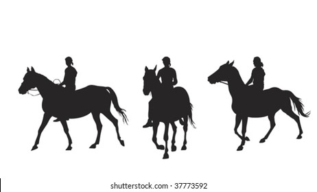 girl riding a horse bareback