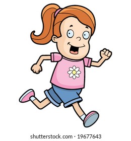 Girl Running