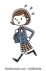 Girl: Running