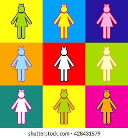Girl sign