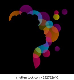 girl silhouette
