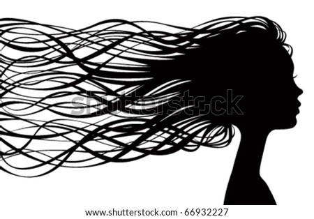 Girl silhouette