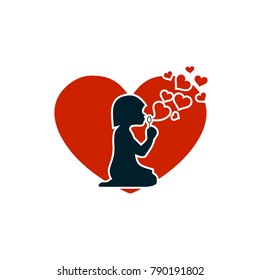 Girl Silhouette Vector