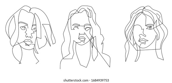 Girl sketchs graphic on white background - Vector