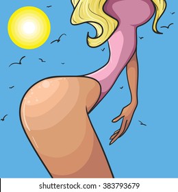 Girl and The Sun