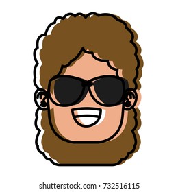 Girl with sunglasses