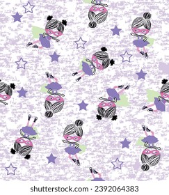 GIRL SUPER POWERS FASHION STAR TEXTURE