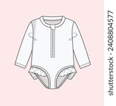 girl swimwear, kids swimwear, beachwear, jams, maillot, thong, trunks, two-piece flat sketch illustration