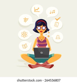 girl thinking