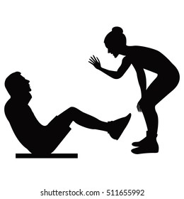 Personal Trainer Icon Images Stock Photos Vectors Shutterstock