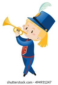 Girl with a trumpet