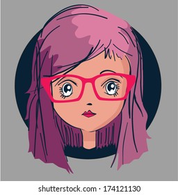 girl vector