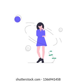 Girl vector design illustrations