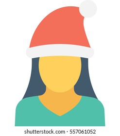 Girl Vector Icon
