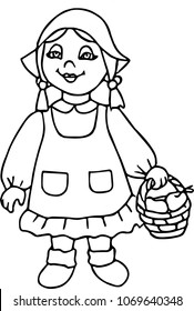 Girl vector illustration