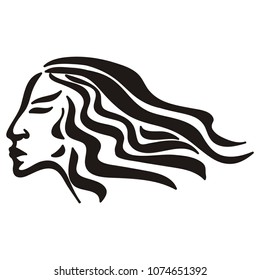 Girl. Vector illustration