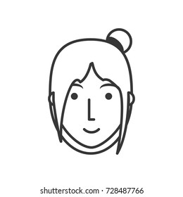 girl  vector illustration