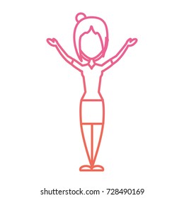girl  vector illustration