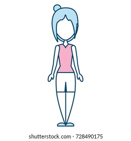 girl  vector illustration