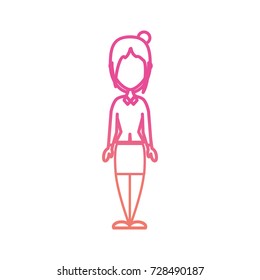 girl  vector illustration