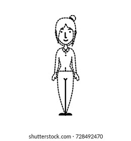 girl  vector illustration