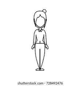 girl  vector illustration