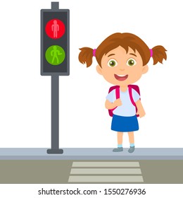 Similar Images, Stock Photos & Vectors of Pedestrian traffic light ...