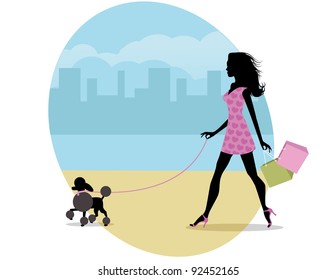 6,085 Walking poodle Images, Stock Photos & Vectors | Shutterstock