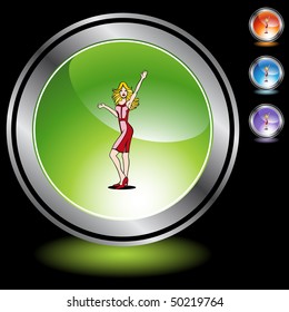 Girl Waving