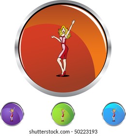 Girl Waving