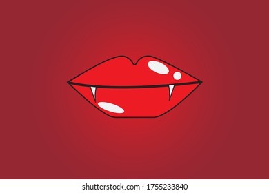 girl web lips woman icon vector mouth brink