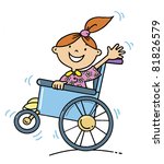 Girl In a Wheelchair