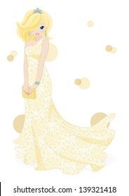 girl in a white dress