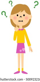The girl who can't understand