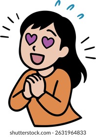 A girl who has woken up to love