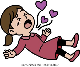A girl who has woken up to love