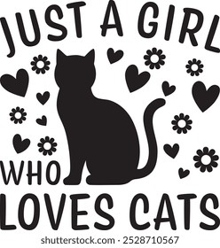 	
A Girl Who Loves Cats, Cat Lover