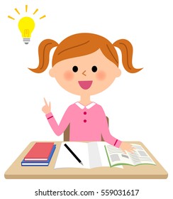 The girl who studies,Inspiration