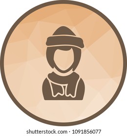 Girl in Winter Cap