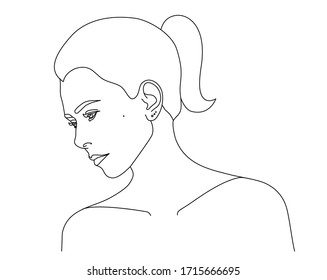 Featured image of post Ponytail Drawings